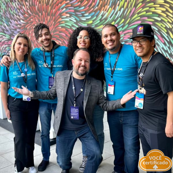 Eduardo Lara no evento aws summit 2024