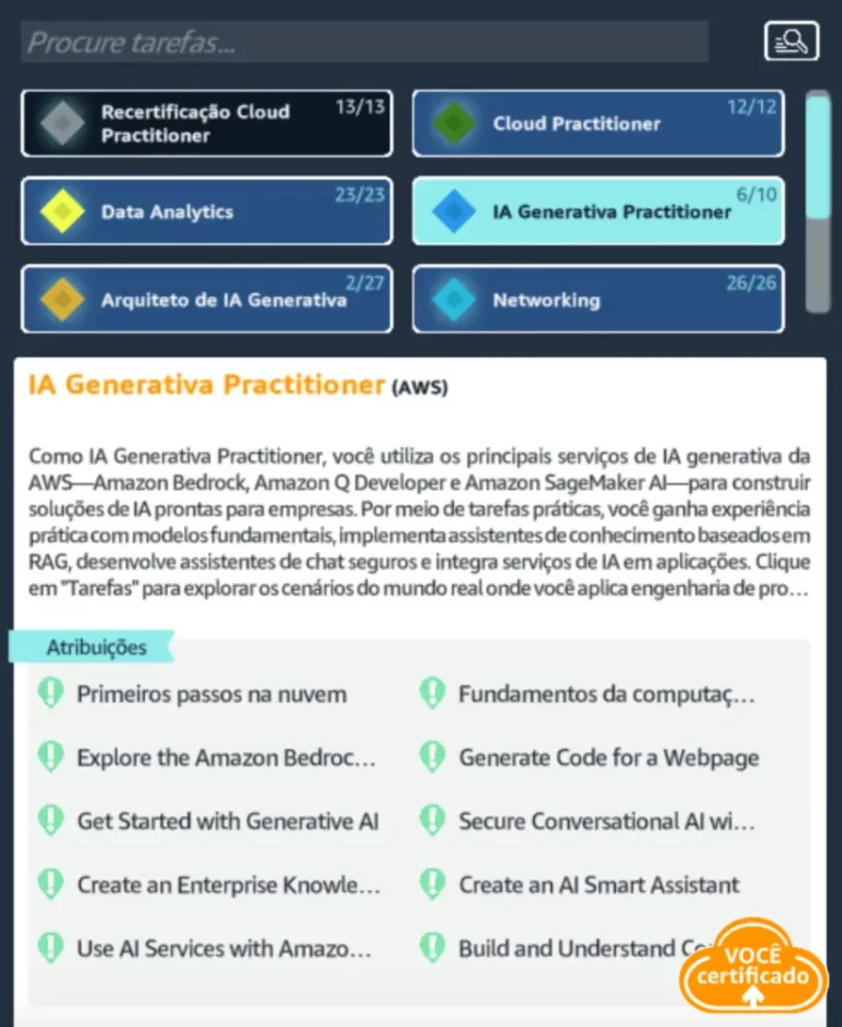 Cloud Quest GenAI Practitioner e suas 10 Atividades