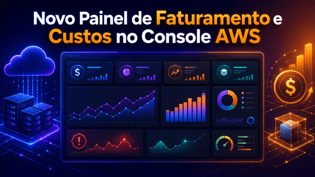 Novo Painel de Faturamento e Custos no Console AWS