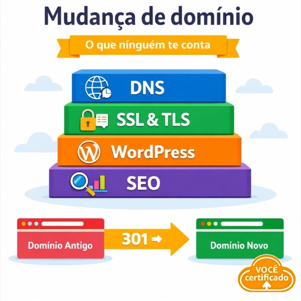 Mudança de Domínio: o que ninguém te conta