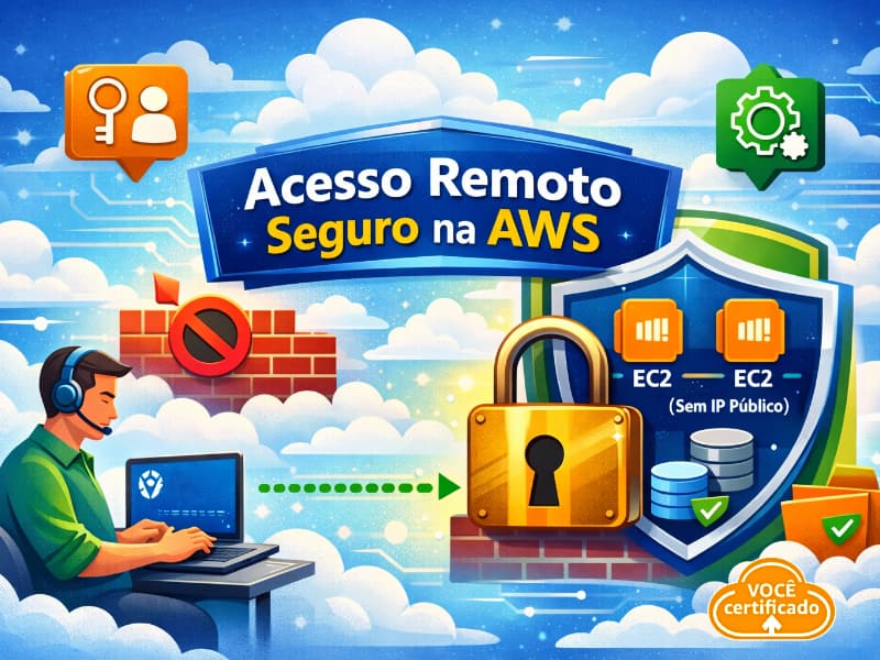 Como permitir acesso remoto seguro a recursos AWS sem expor sua VPC