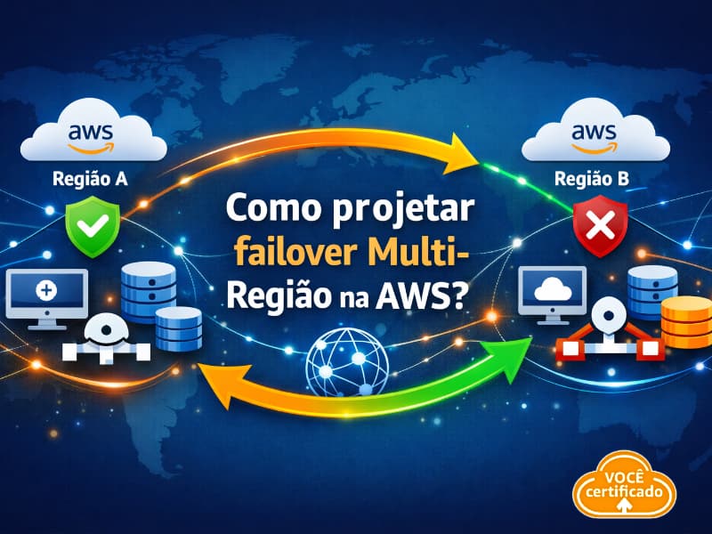 Como Projetar Failover Multi-Região na AWS