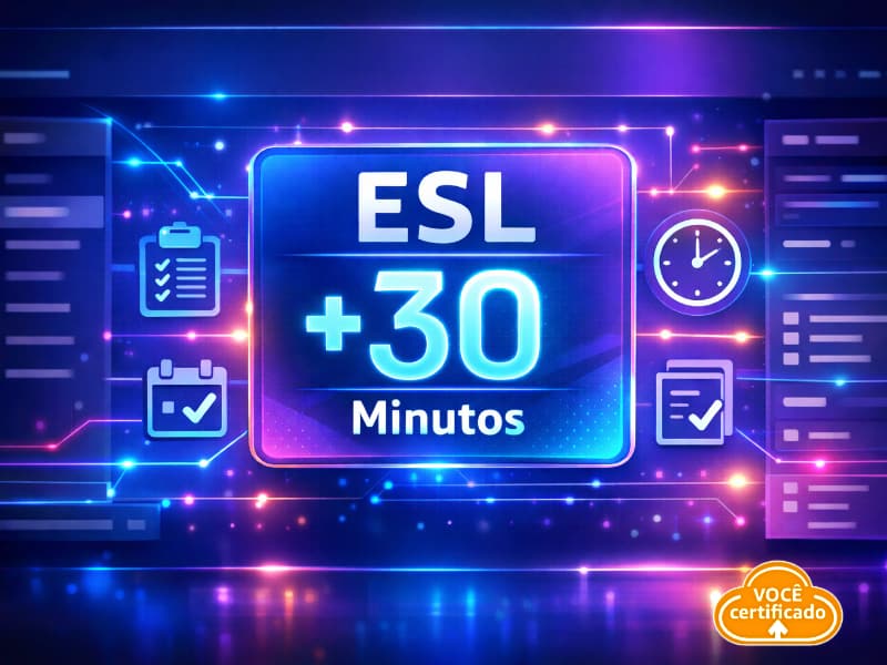 Como pedir +30 minutos no exame AWS