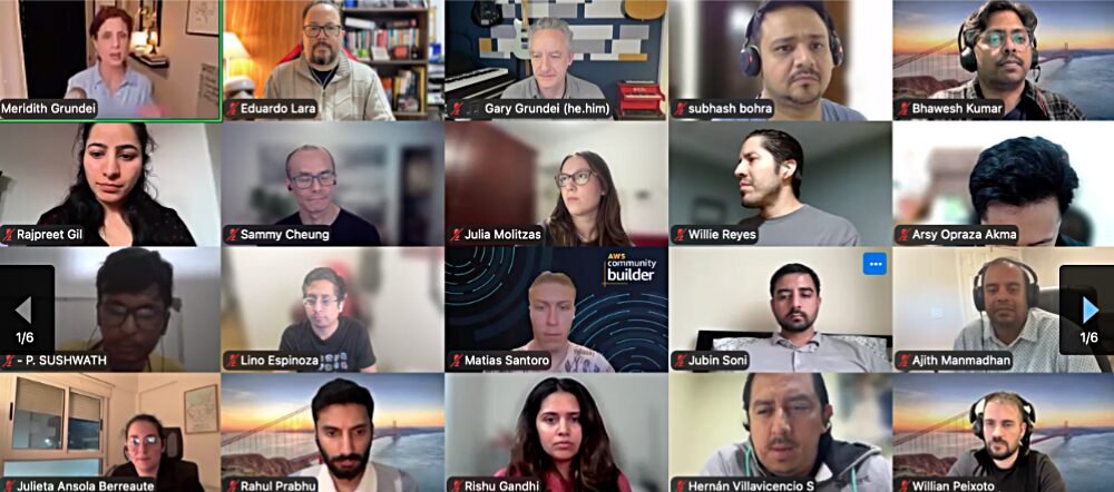 Participantes 01 - Zoom AWS New Voices 2026