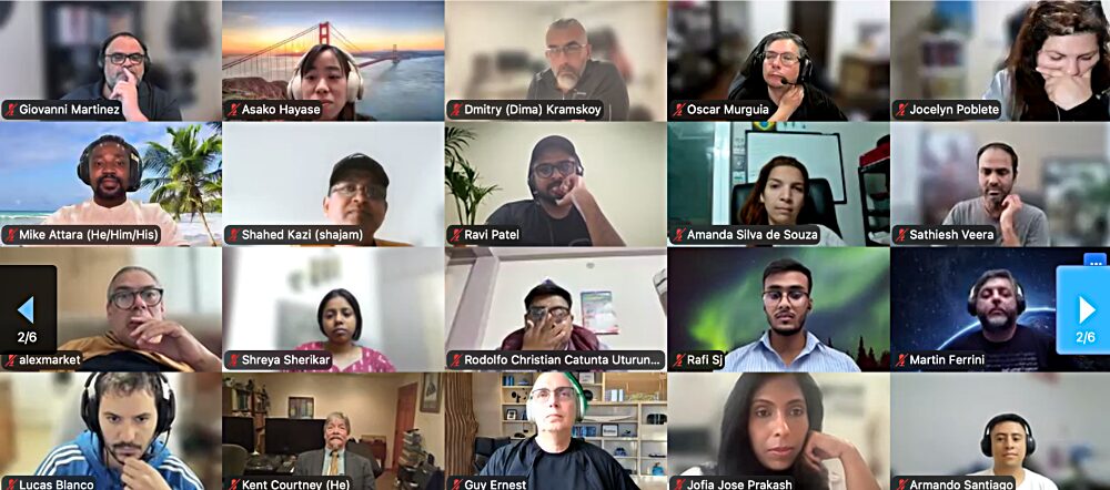 Participantes 02 - Zoom AWS New Voices 2026