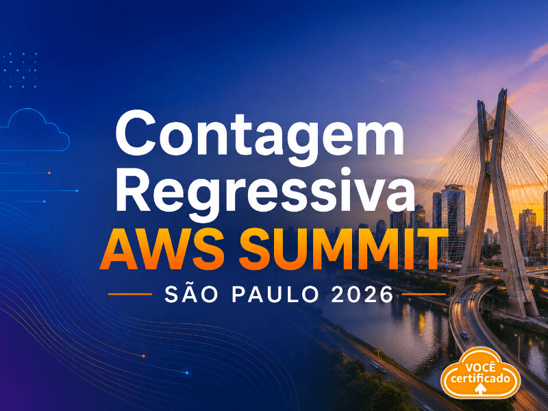 Contagem Regressiva AWS Summit São Paulo 2026