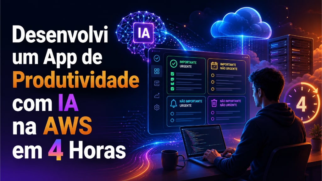 Desenvolvi um app de produtividade com IA na AWS em 4 horas