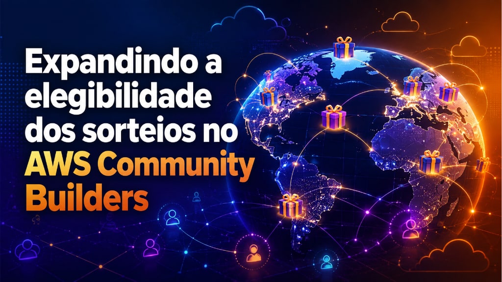 Expandindo a elegibilidade dos sorteios no AWS Community Builders